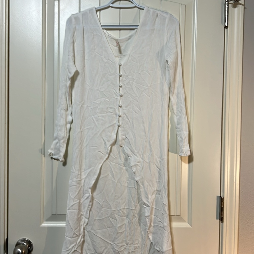 High low duster top - Picture 4 of 4